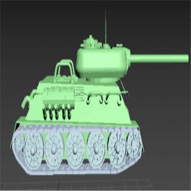 南江充气军用坦克模型